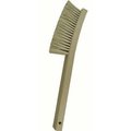 Gordon Brush 4 X 19 Row Hog Bristle and 13-3/4" Curved Wood Handle Plater's Brush 414CKG